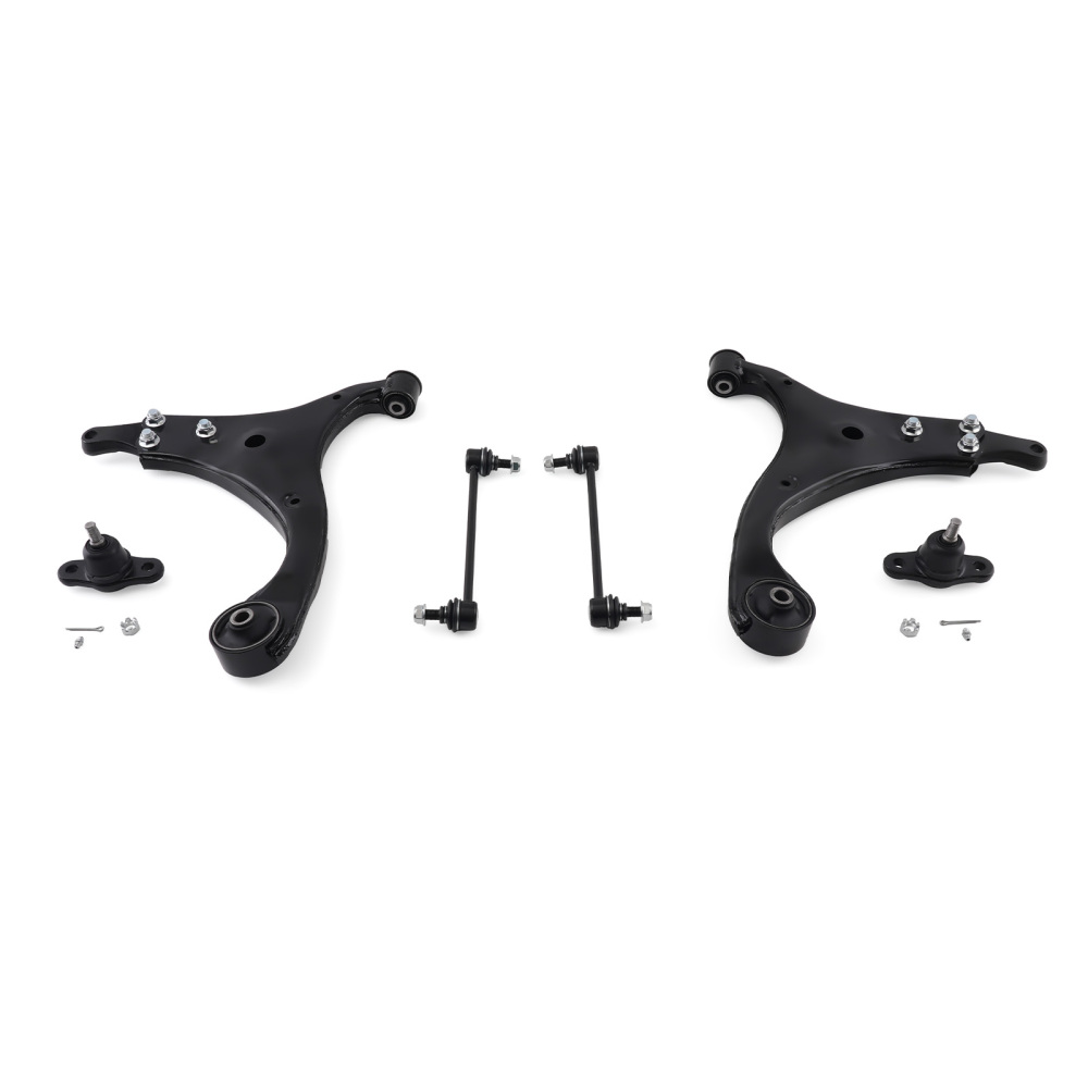 Front Lower Control Arm w/Ball Joint Sway Bar Link compatible for Hyundai Elantra 2009-2012