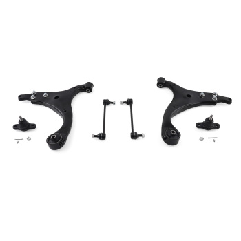 Front Lower Control Arm w/Ball Joint Sway Bar Link compatible for Hyundai Elantra 2009-2012