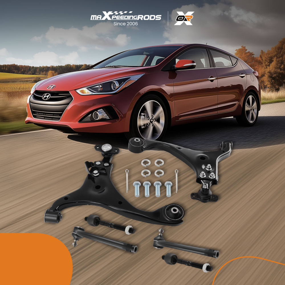 8x Front Lower Control Arm Ball Joint Driver compatible for Hyundai Elantra 2.0L 2009-2012