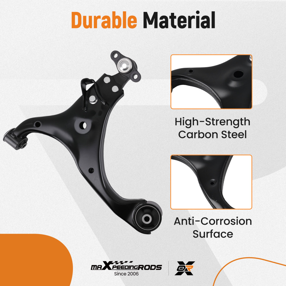 8x Front Lower Control Arm Ball Joint Driver compatible for Hyundai Elantra 2.0L 2009-2012