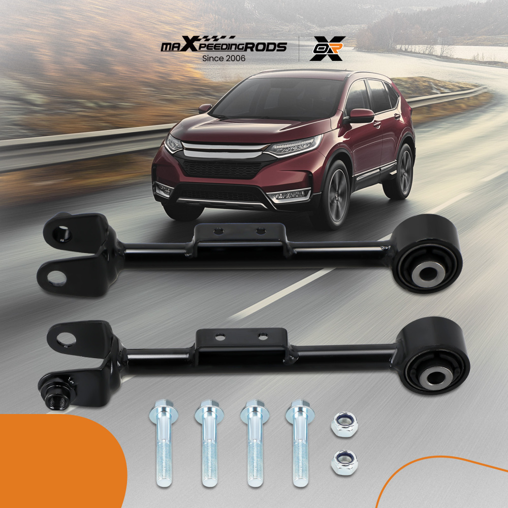 2x Rear LeftRight Upper Control Arm Kit For 2002 - 2006 compatible for Honda CR-V Element