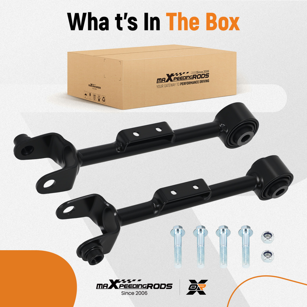 2x Rear LeftRight Upper Control Arm Kit For 2002 - 2006 compatible for Honda CR-V Element