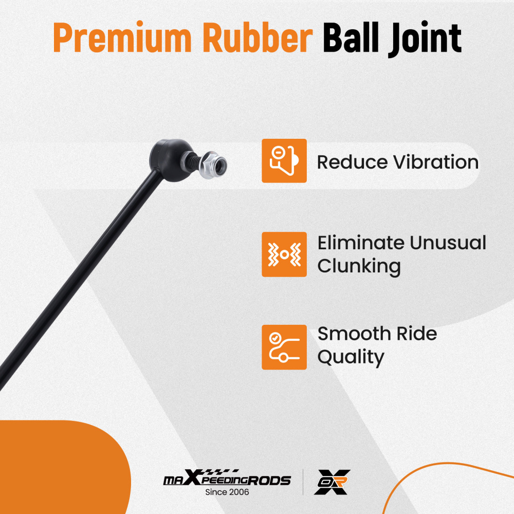 FrontRear Stabilizer Sway Bar End Links for 2007-2016 compatible for Enclave Acadia Outlook