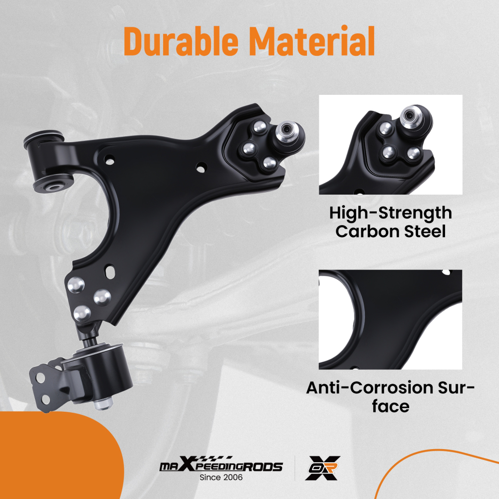 Front Left Lower Control Arm for 2008 2009-2017 compatible for Buick Enclave Chevy Traverse