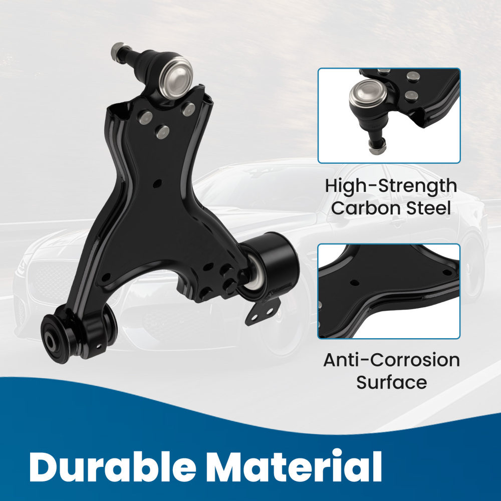 Front Right Lower Control Arm w/Ball Joint for 2007-16 compatible for GMC Acadia Chevy Traverse