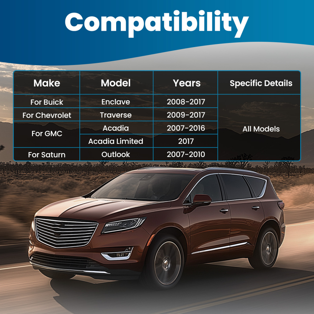 Front Right Lower Control Arm w/Ball Joint for 2007-16 compatible for GMC Acadia Chevy Traverse