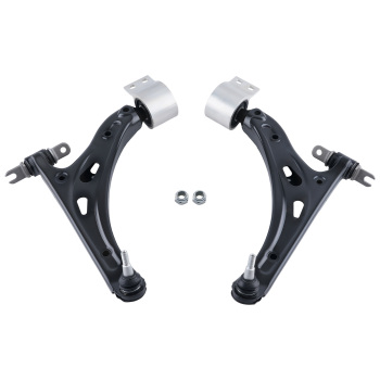 Front Lower Suspension Control Arms w/ Ball Joint For 2018 - 2022 compatible for Buick Enclave