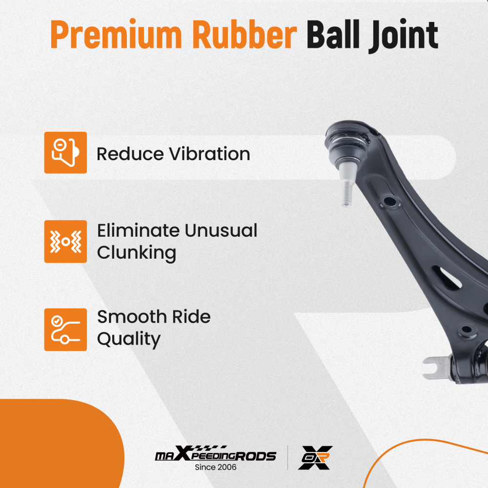 Front Lower Suspension Control Arms w/ Ball Joint For 2018 - 2022 compatible for Buick Enclave