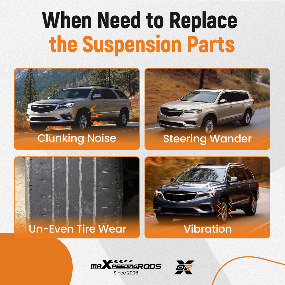 Front Lower Suspension Control Arms w/ Ball Joint For 2018 - 2022 compatible for Buick Enclave