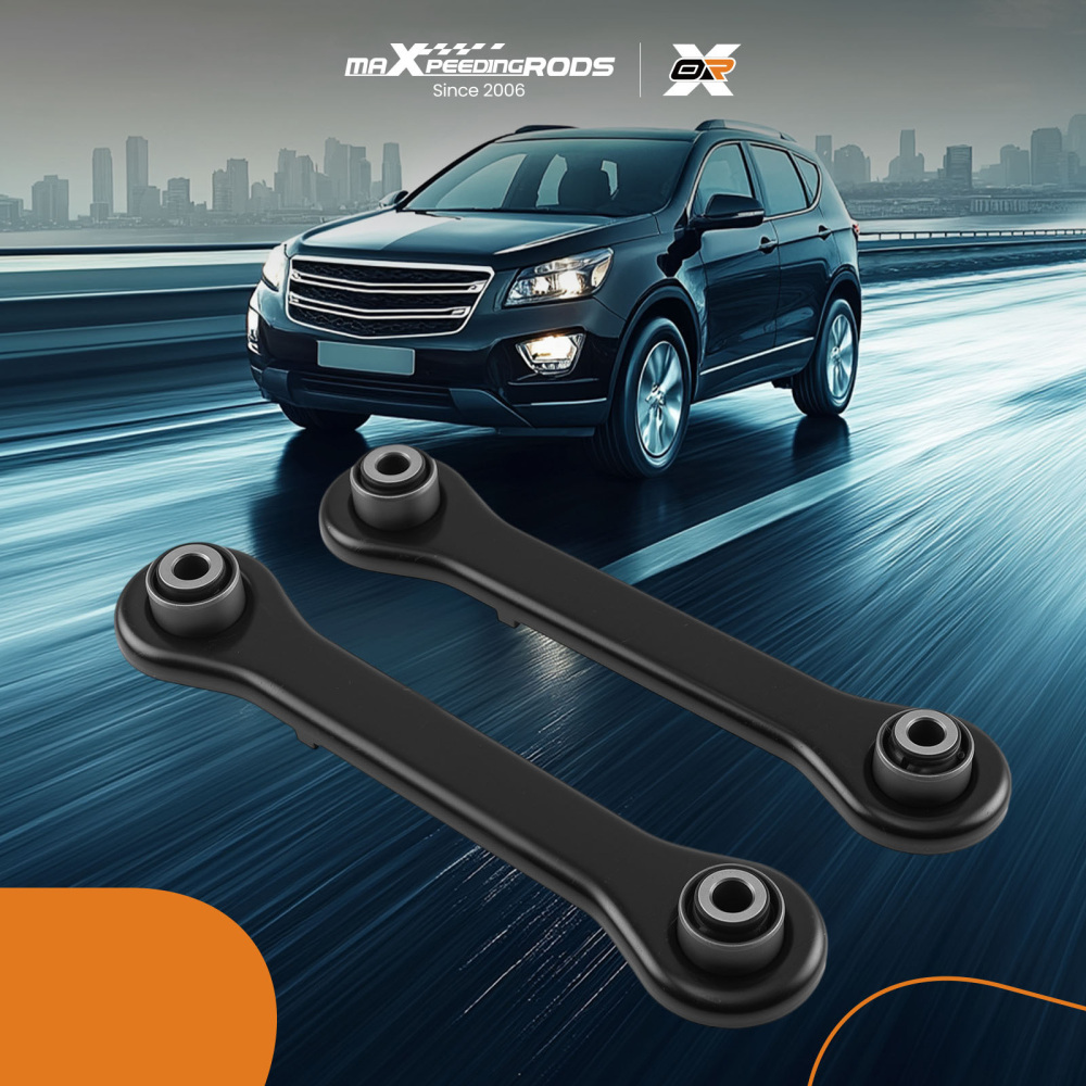 2pcs Rear Lower Forward Control Arms for 2010-2017 compatible for Chevy Equinox GMC Terrain