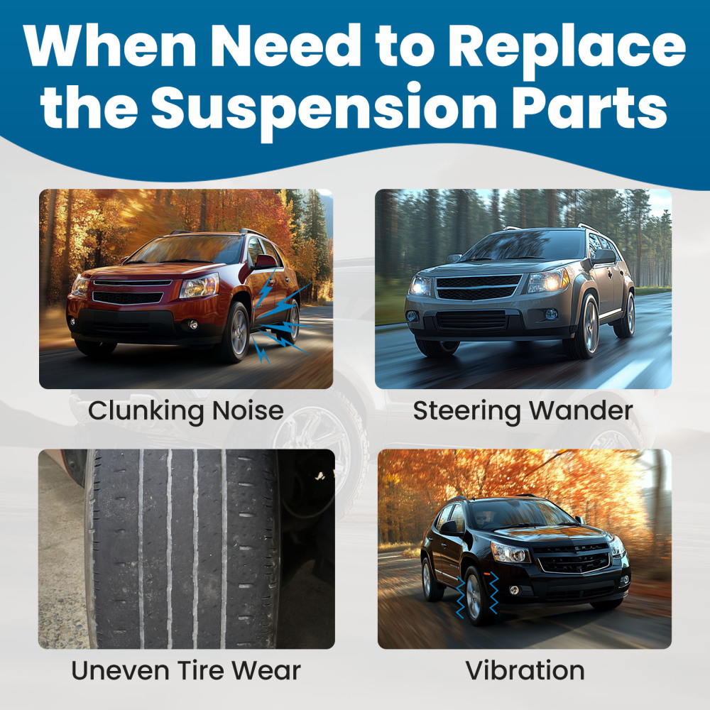 2x Suspension Front Lower Control Arm w/Ball Joints compatible for Chevy Equinox 2005 -2009