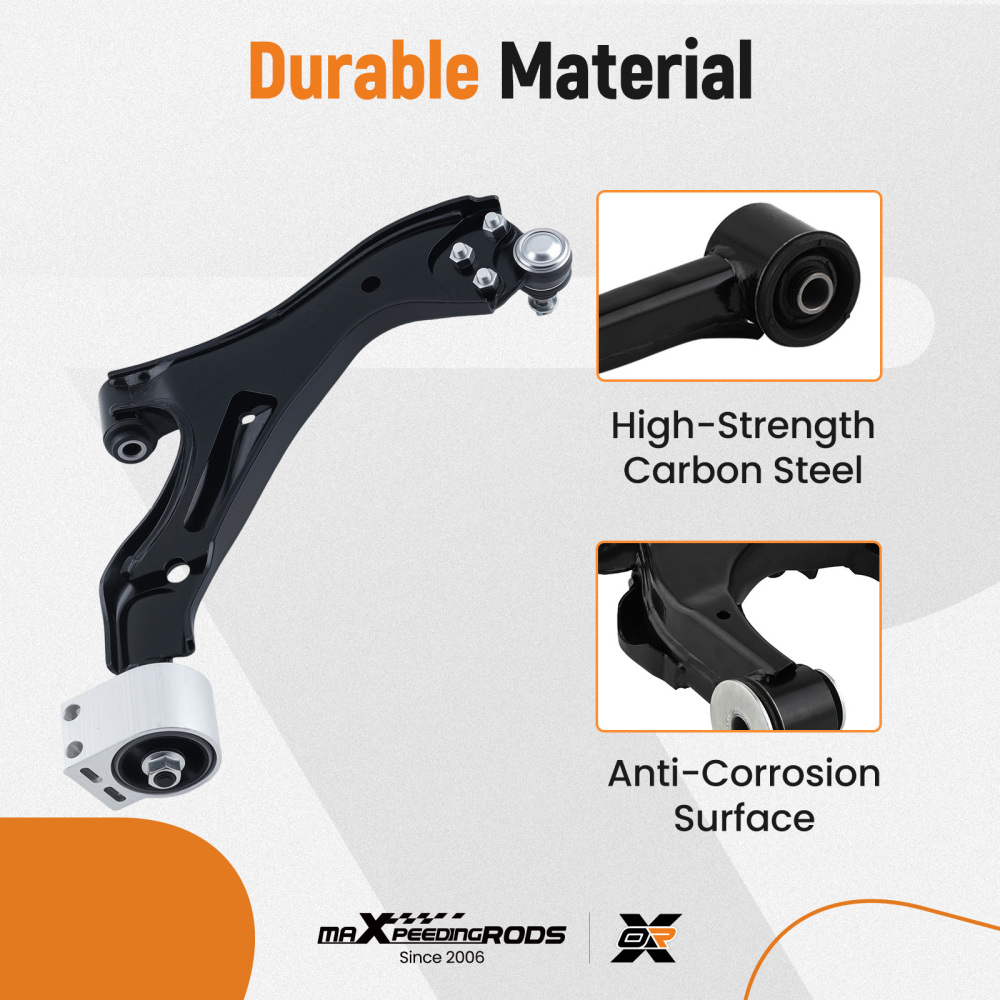 Front Lower Left Control Arm w/Ball Joint for 2005 2006 2007-2009 compatible for Chevy Equinox