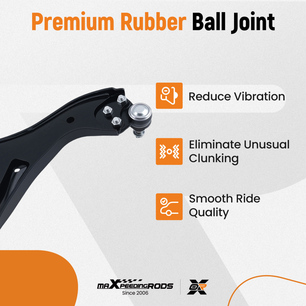 Front Lower Left Control Arm w/Ball Joint for 2005 2006 2007-2009 compatible for Chevy Equinox