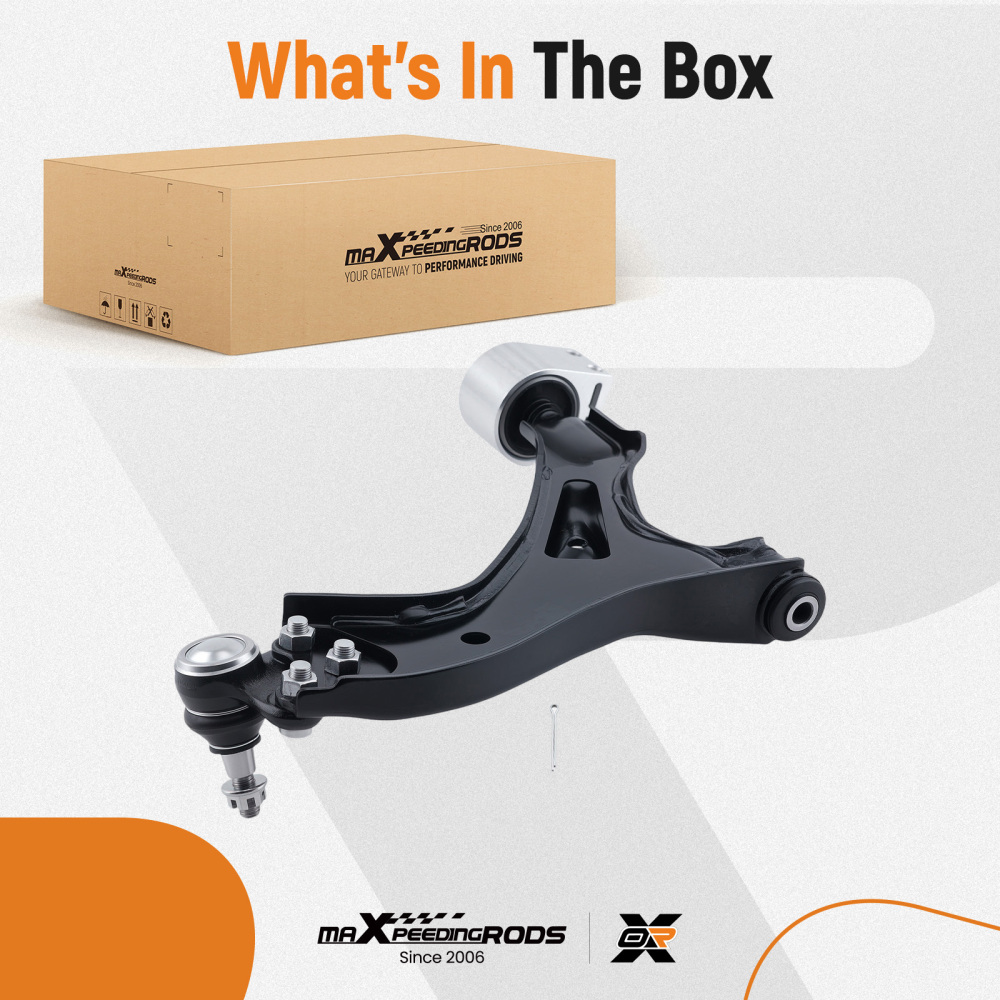 Front Lower Left Control Arm w/Ball Joint for 2005 2006 2007-2009 compatible for Chevy Equinox