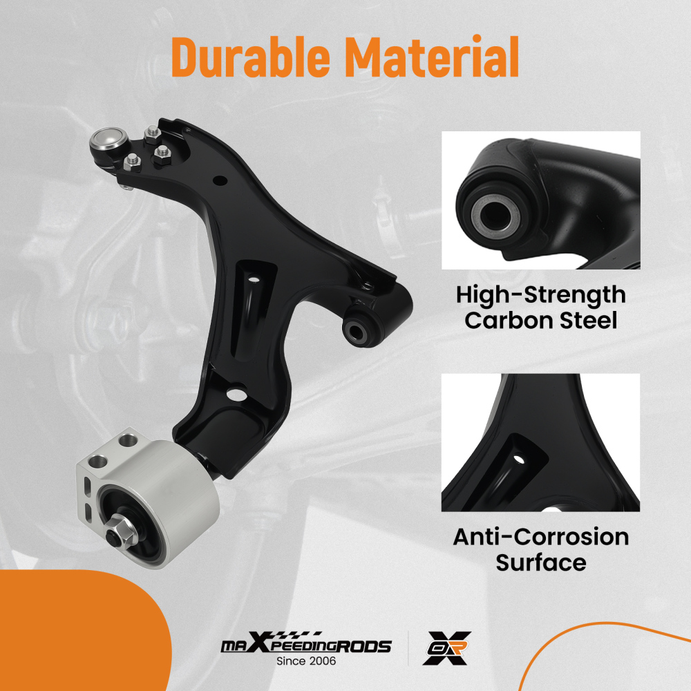 Front Lower Right Control Arm w/ Ball Joint for 2005-2008 2009 compatible for Chevrolet Equinox