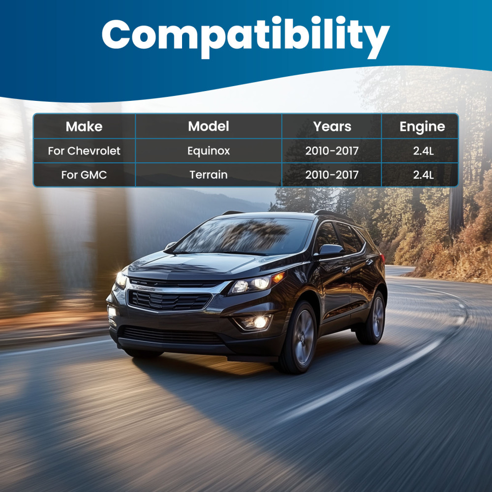 10x Front Lower Control Arms Sway Bar Tie Rods compatible for Chevy Equinox 2010-2017 2.4L