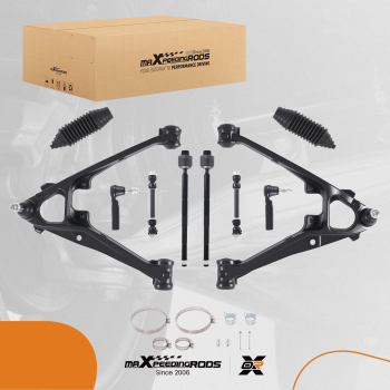10x Front Lower Control Arms Kit for 2007-2012 2013 compatible for Chevy Silverado Sierra 1500