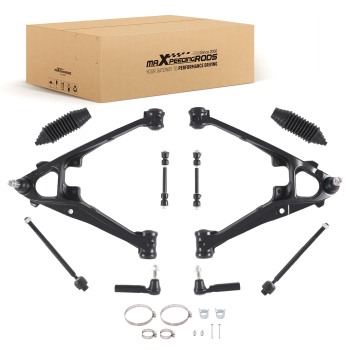 10x Front Lower Control Arms Kit for 2007-2012 2013 compatible for Chevy Silverado Sierra 1500
