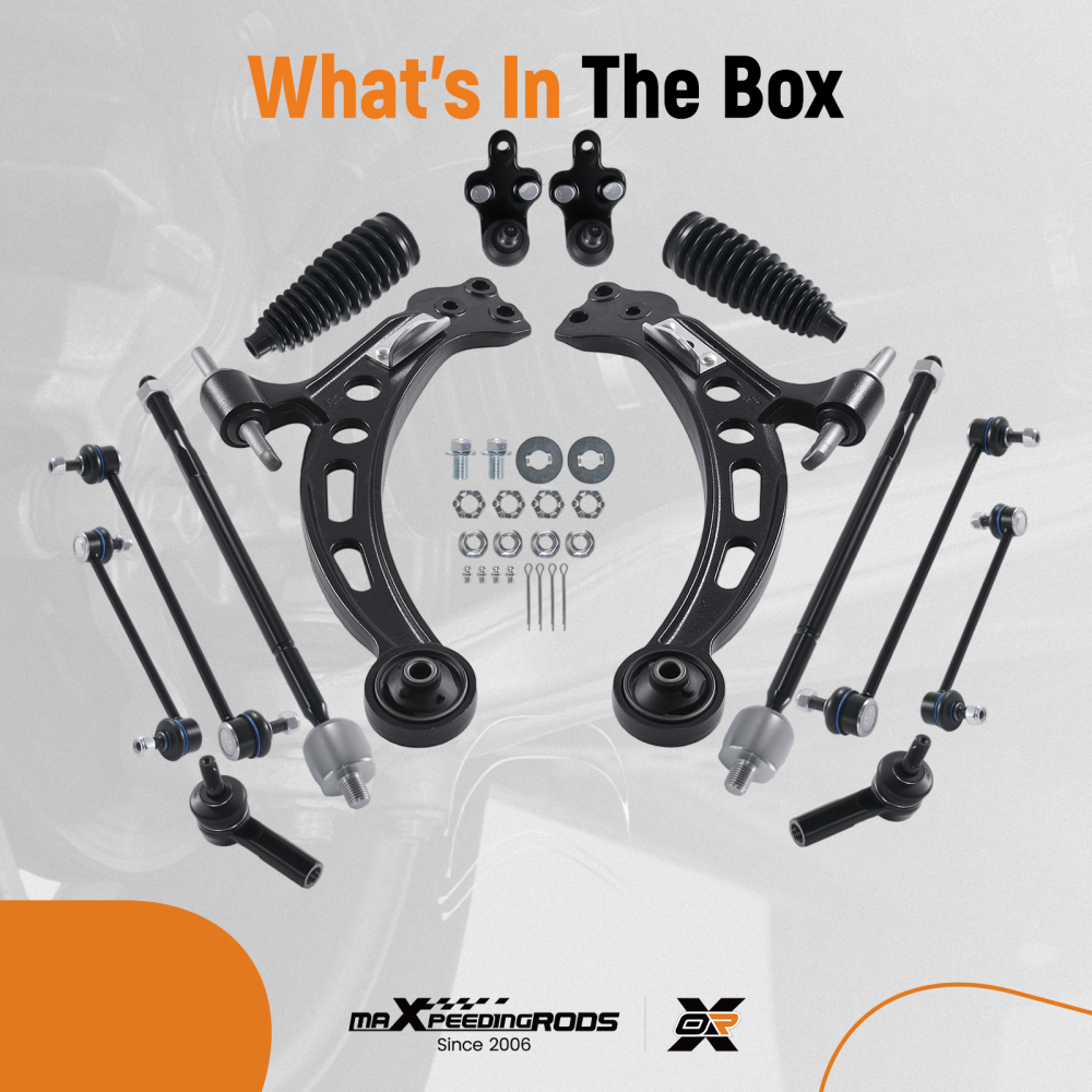 maXpeedingrods 14Pcs Front Suspension Kit Compatible for Toyota Camry 1997-2001 Lexus ES300 1997-2001