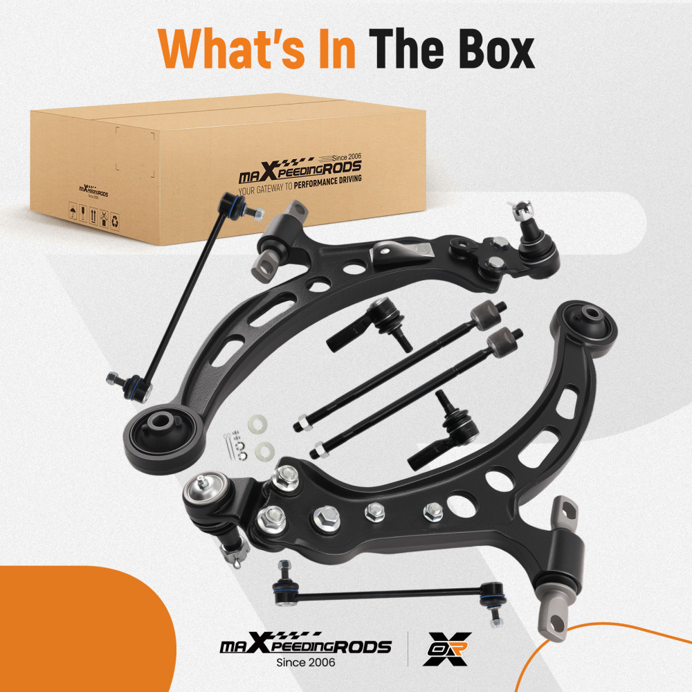 Front Lower Control Arm SwayBar TieRod compatible for Toyota Camry Avalon compatible for Lexus ES300 97-01