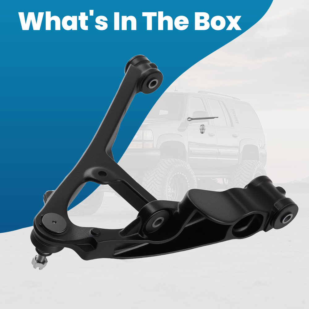 Front Left Side Lower Control Arm w/ Ball Joint compatible for Chevy Express compatible for Silverado 1500