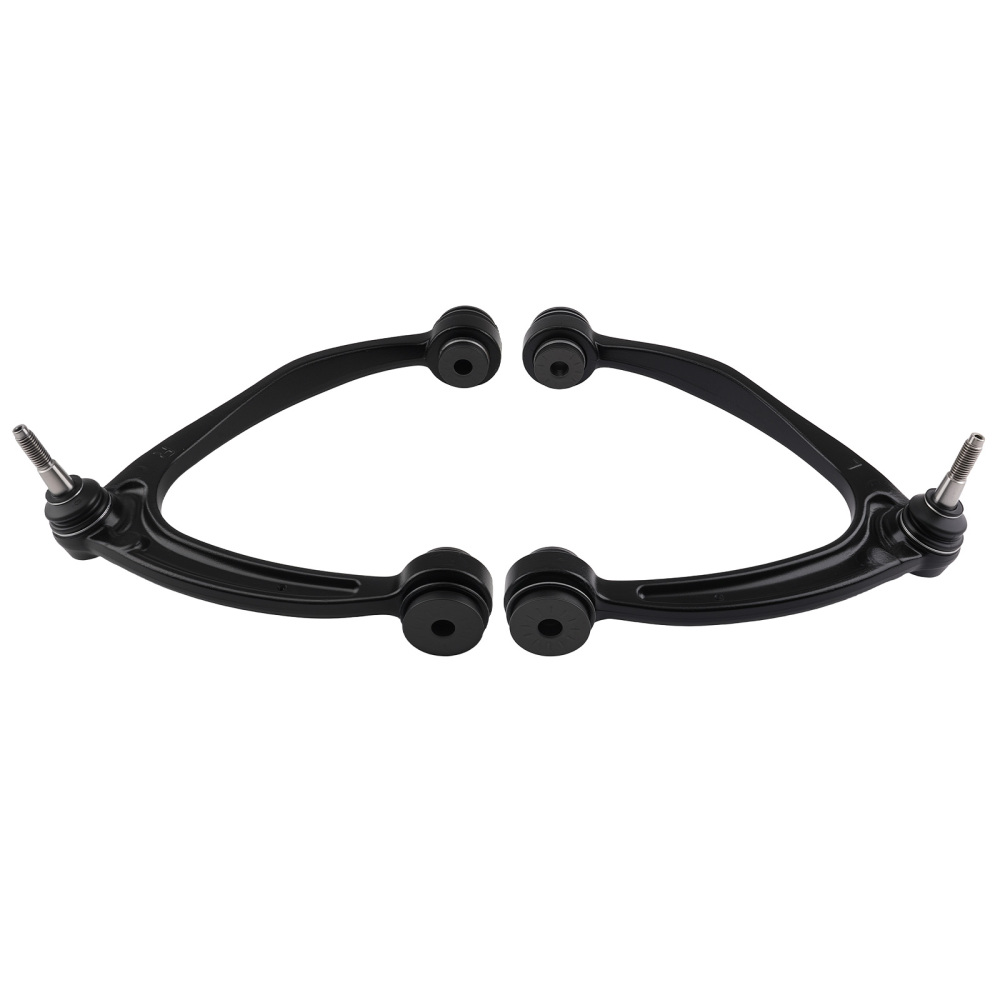 Front Upper Control Arms w/Ball Joints compatible for Chevy Silverado GMC Sierra 1500 compatible for Yukon