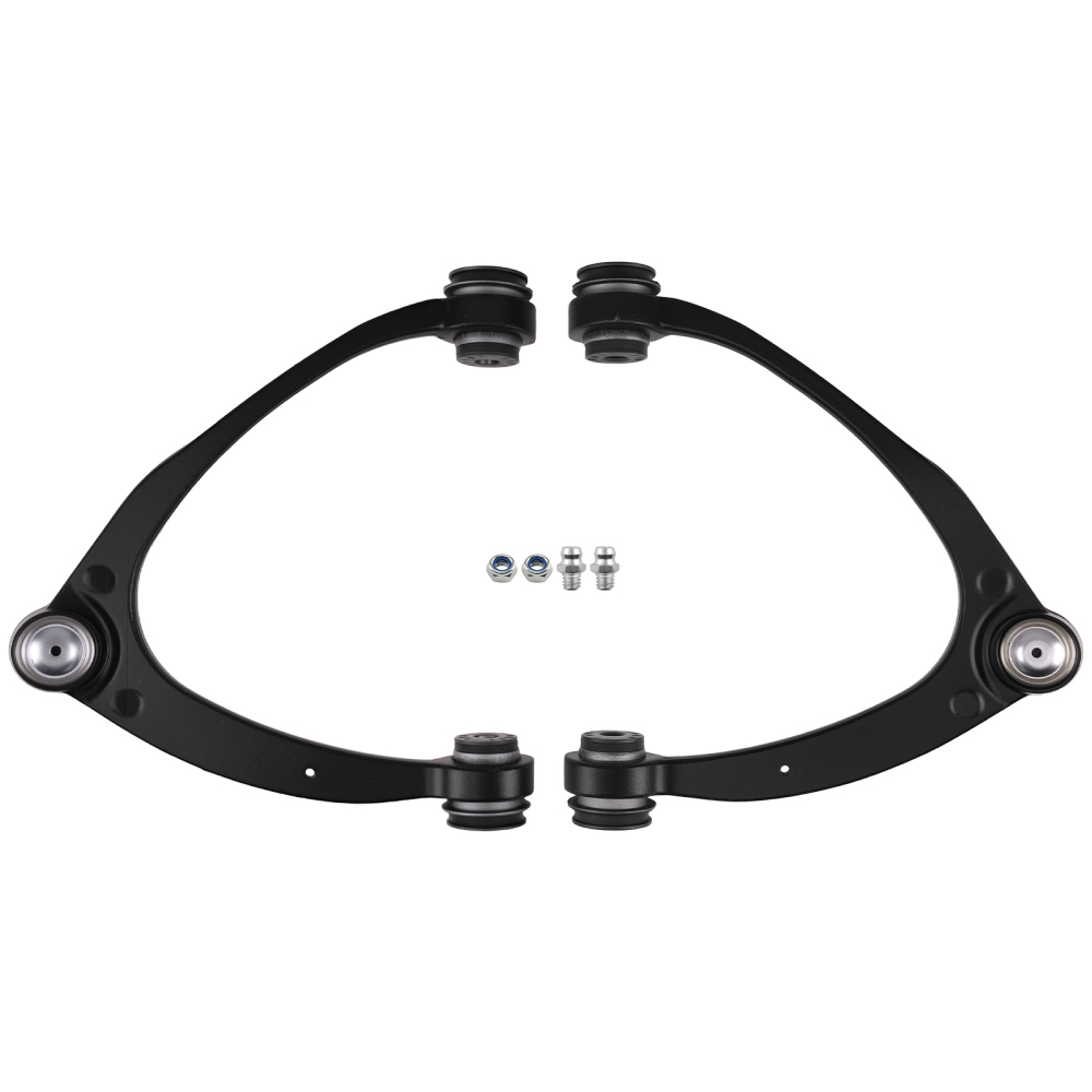 Front Upper Control Arms w/Ball Joints compatible for Chevy Silverado GMC Sierra 1500 compatible for Yukon