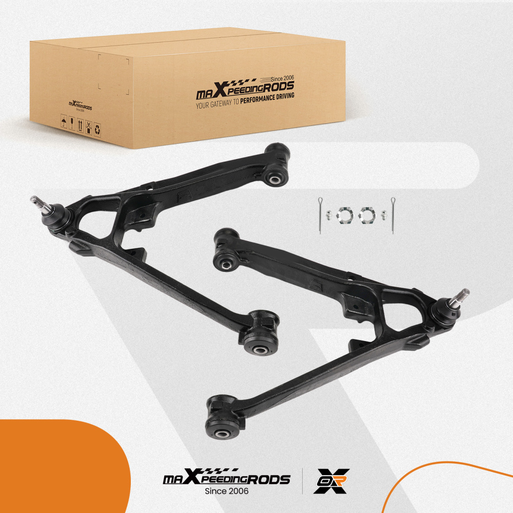 Front Lower Control Arms For 2007-2015 compatible for Chevy Silverado Sierra 1500 2016 compatible for Tahoe