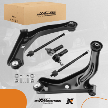 6x Front Lower Control Arm Tie Rod compatible for Ford Escape 2008 2009 Left Right K80400