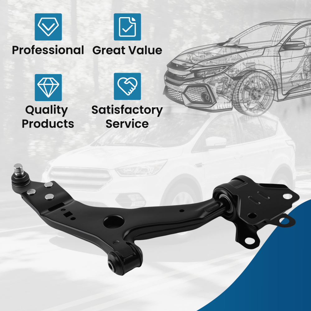 Front Lower Right Control Arm w/ Ball Joint compatible for Ford Escape 2013-2019 524-114