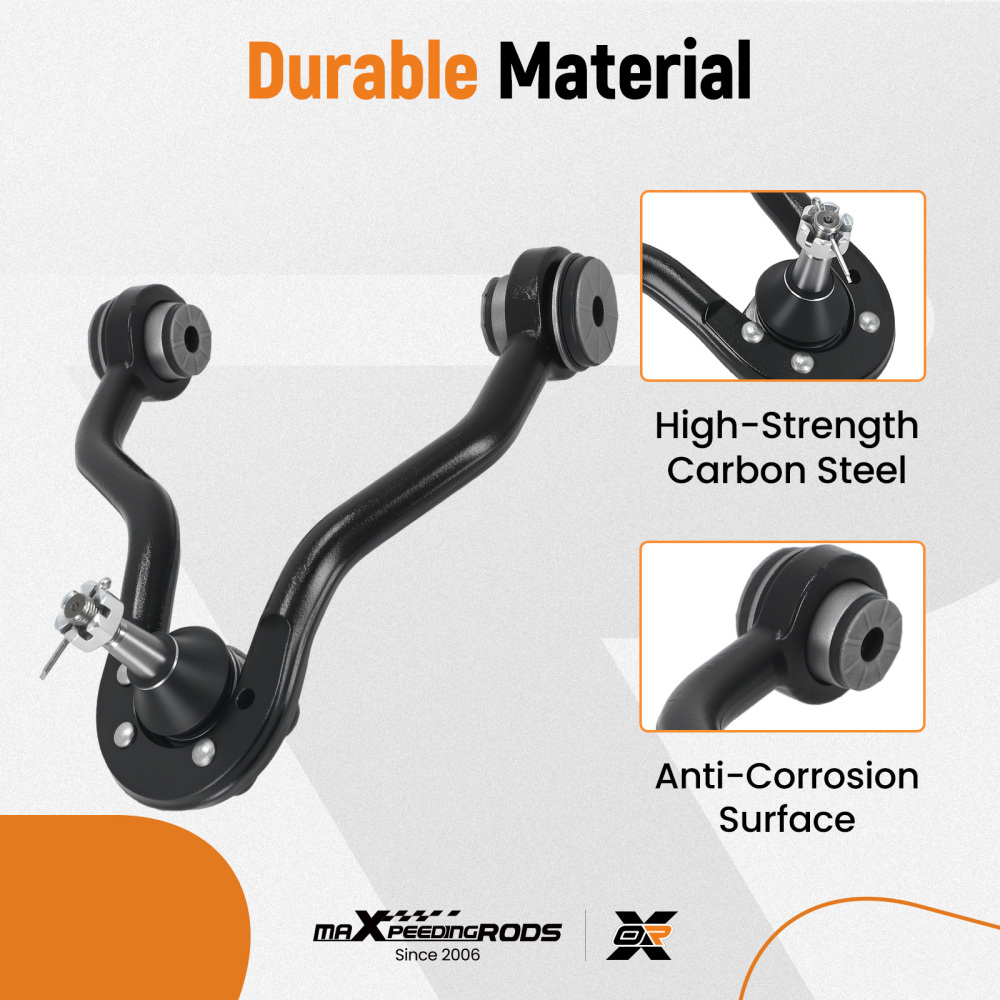 Driver Side Front Upper Control Arm for 1988 1989 1990-1999 compatible for Chevy K1500 K2500