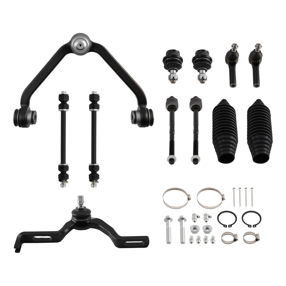 12PC Front Upper Control Arm Lower Ball Joint compatible for Ford Explorer 2001-2005 K8708T