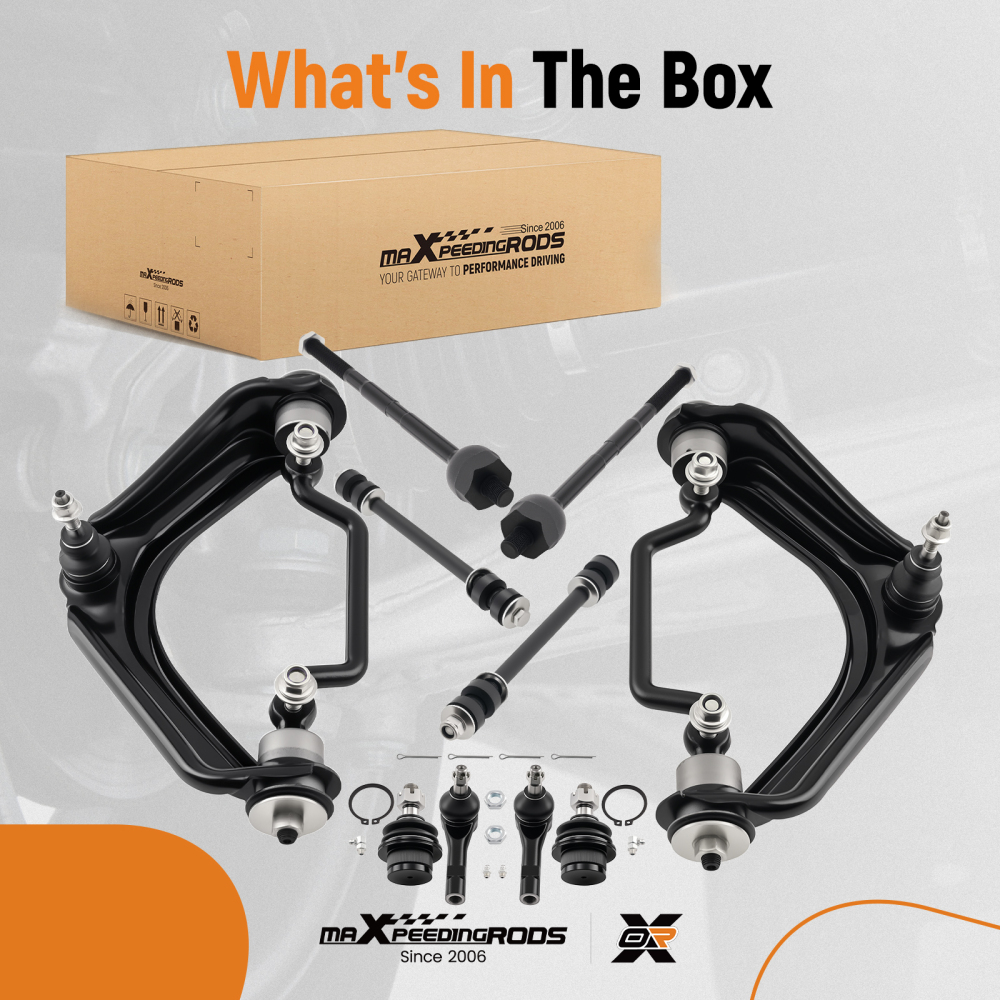 10pc Control Arm Ball Joint Tie Rod compatible for Ford Explorer 2002-2005 EV422 K7275