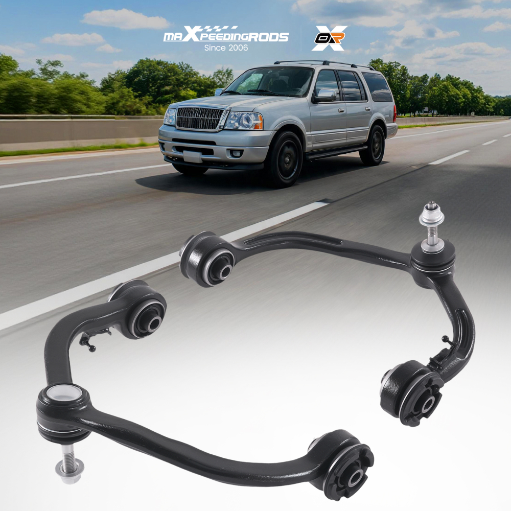 2x Driver Passenger Front Upper Control Arm compatible for Ford Expedition 2003-2004 K80714