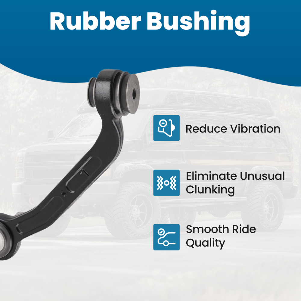 Front Upper Control Arms compatible for Chevy Silverado Express compatible for GMC Sierra Savana 2500 3500