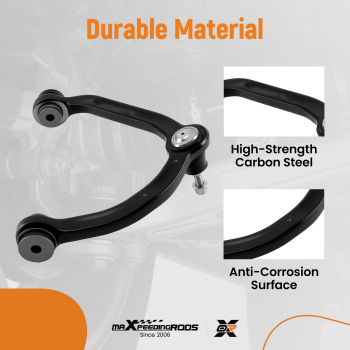 Front Left Upper Control Arm For 2003-2018 2019 compatible for Chevy Express compatible for GMC Savana 2500