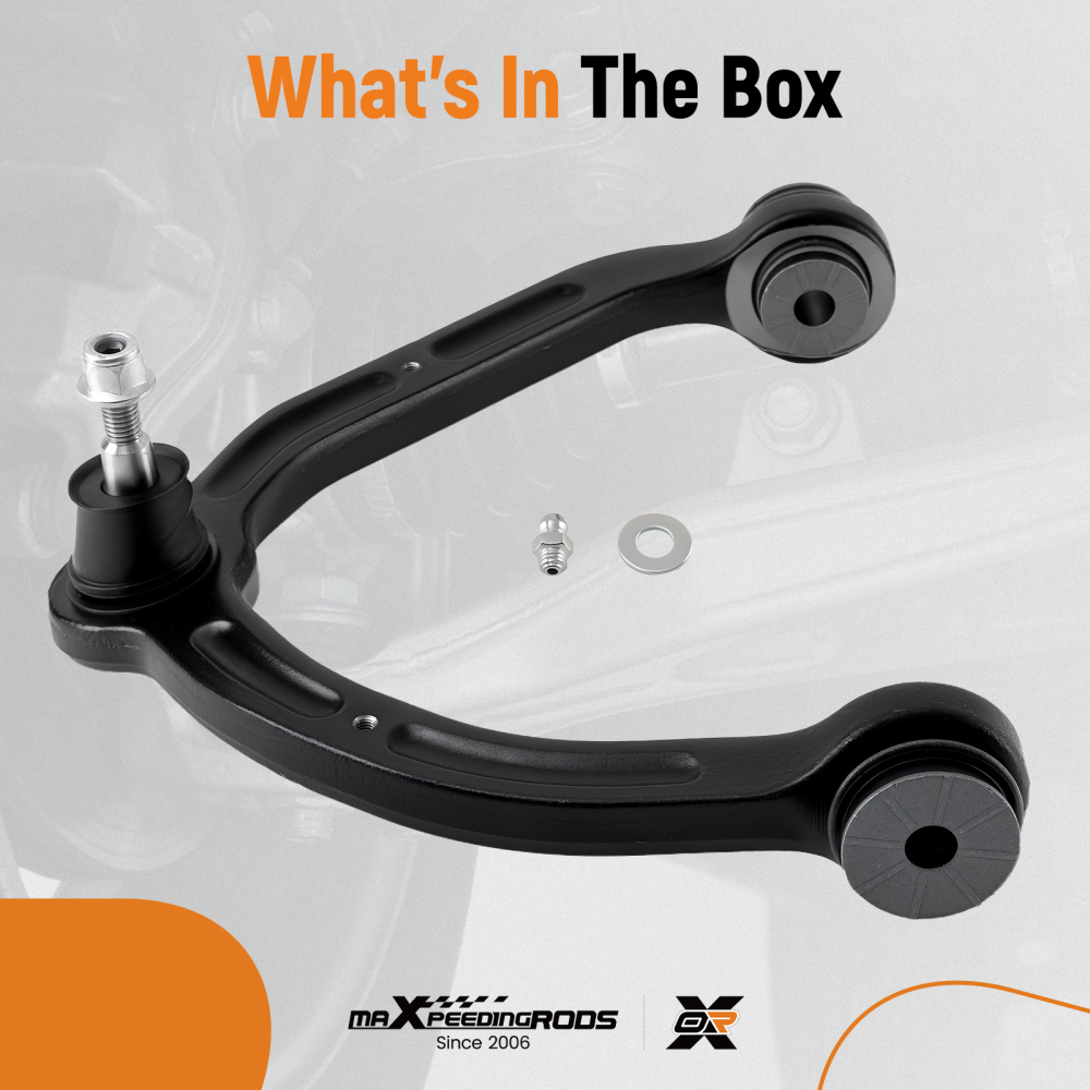 Front Left Upper Control Arm For 2003-2018 2019 compatible for Chevy Express compatible for GMC Savana 2500