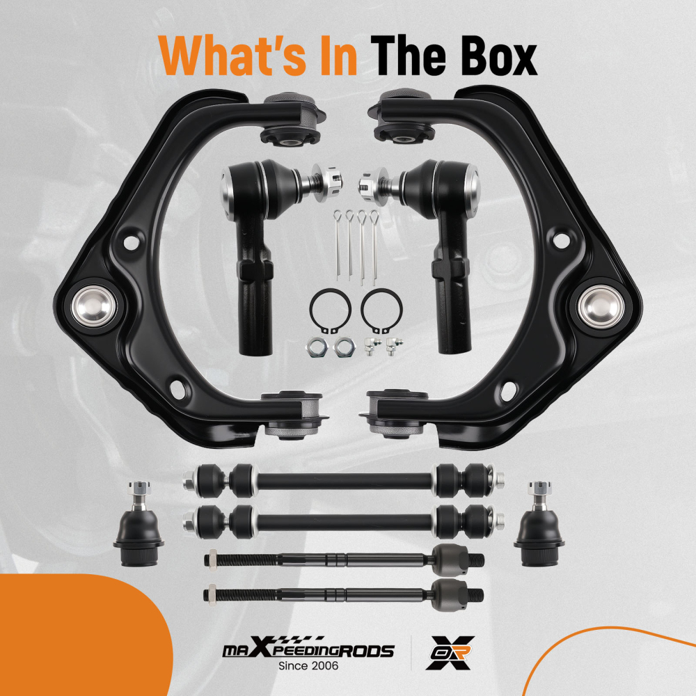 10x Front Upper Control Arm Lower Ball Joint Sway Bar compatible for Ford Explorer 06-2010