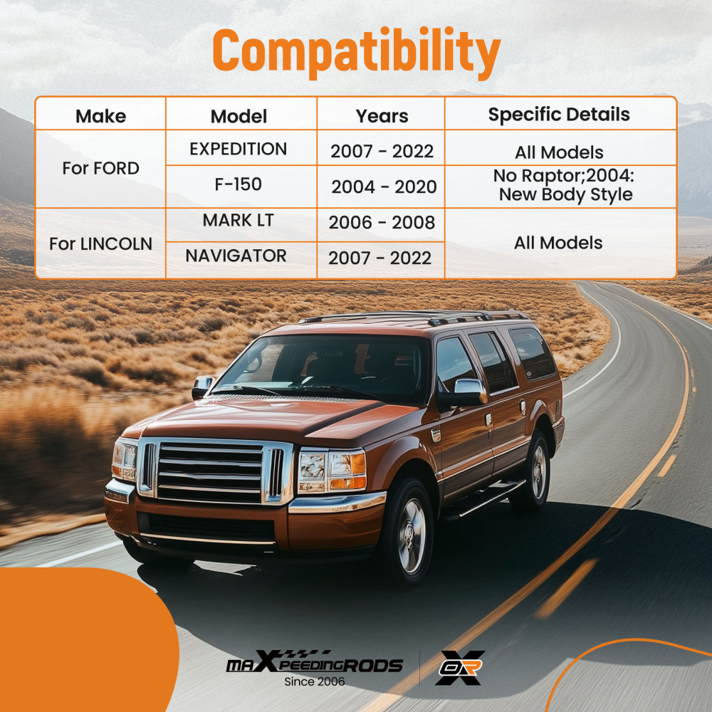 LH Upper Control Arm compatible for FORD EXPEDITION F-150 NAVIGATOR 2004-2022 MARK LT 06-08