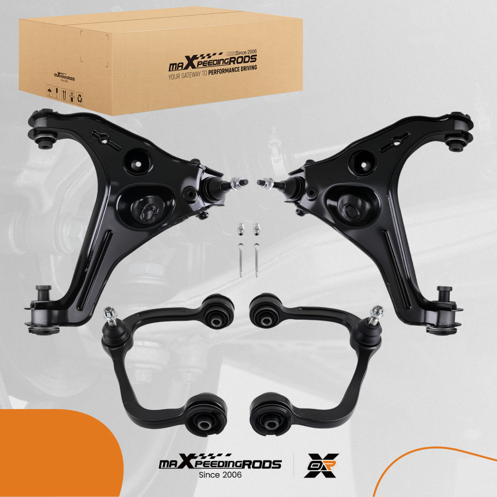 Front Upper Lower Control Arm compatible for Ford Expedition 2009-2013 K80306 K80308