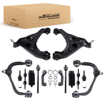 Upper Lower Control Arms Sway Bar Link Tie Rod compatible for Ford F-150 Expedition 2009-14
