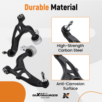 8pcs Front Rear Control Arms w/ Ball Joints Bushings compatible for Ford Explorer 2011-2018