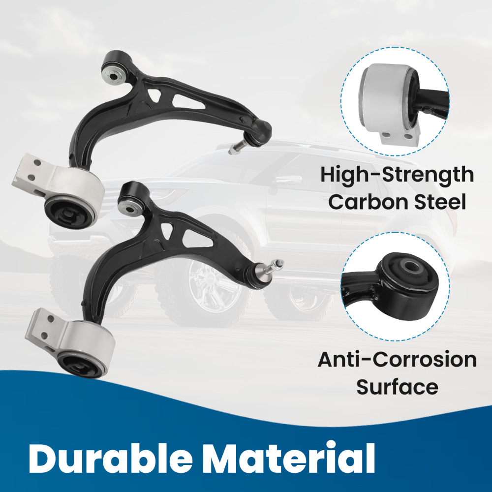 Rear Upper + Front Lower Control Arms Sway Bar Links for 2011-2019 compatible for Ford Explorer