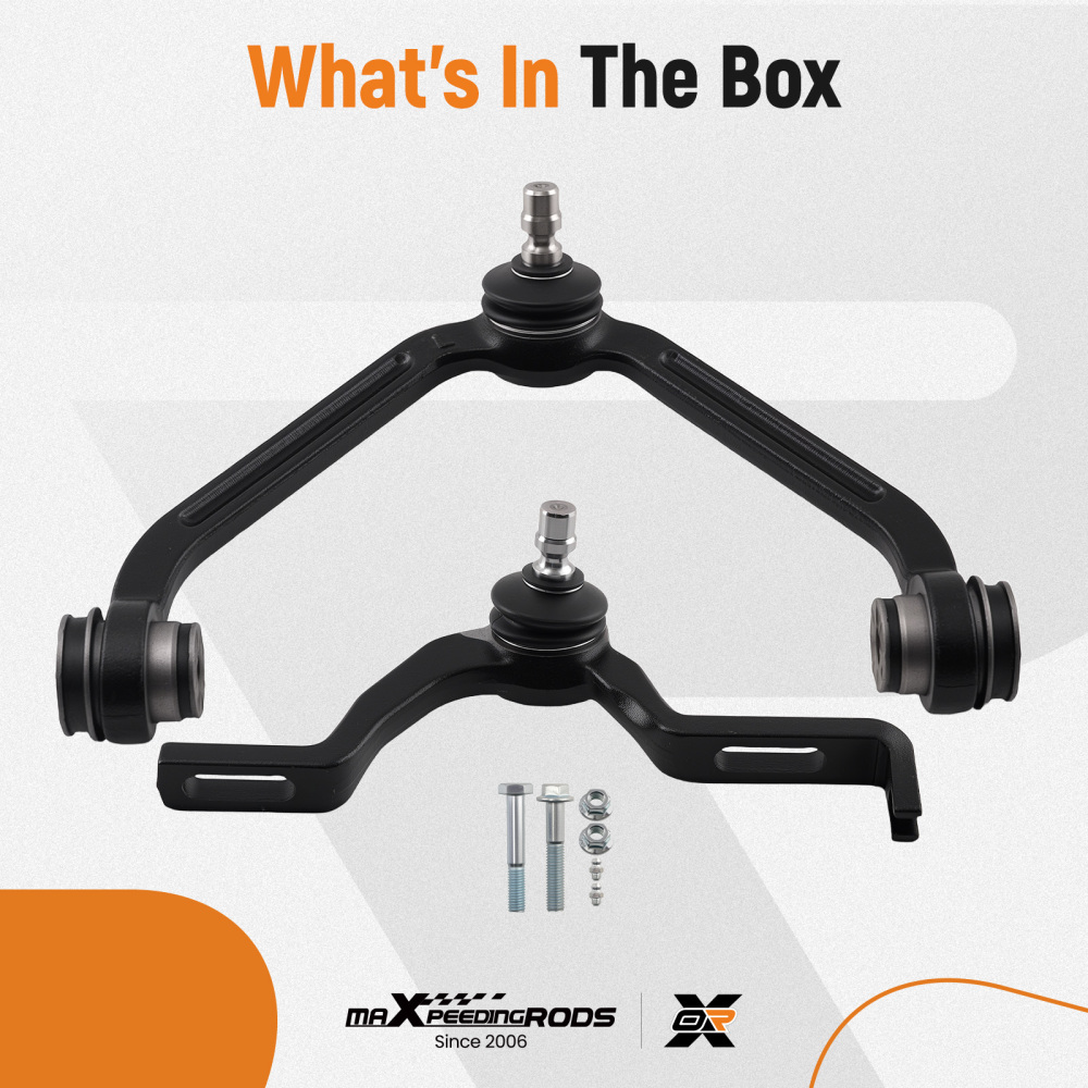 Front Upper Control Arm Kit w/ Ball Joint compatible for Ford Explorer Sport Trac 2001-2005