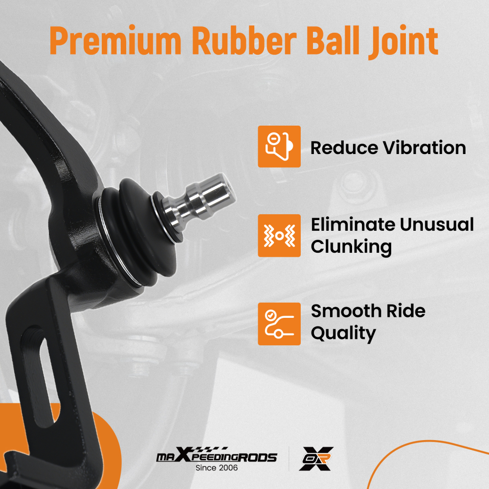 Front Upper RH Control Arm Ball Joint compatible for Ford Explorer 1995-2001 2-Piece Design