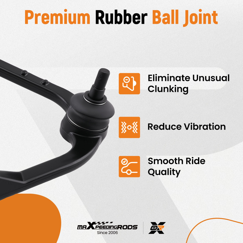 maXpeedingrods RWD Front Upper Control Arm Kit Compatible for Ford Expedition 1997-2002