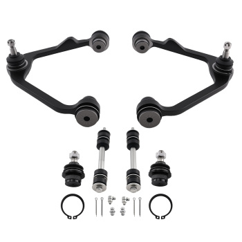 6pc Front Upper Control Arm Ball Joint Sway Bar for F-150 Expedition 1997-2003