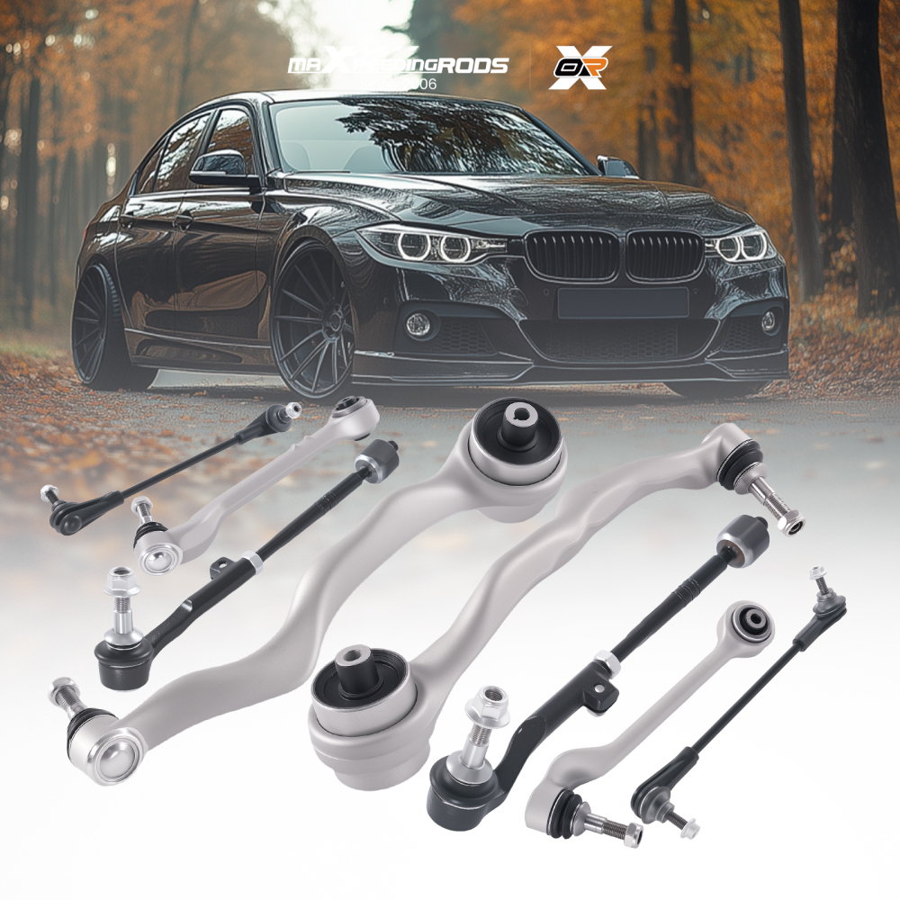 8PCS Front Lower Control Arm Assembly Kit compatible for BMW 1/2 Series F20 F22 31126852991