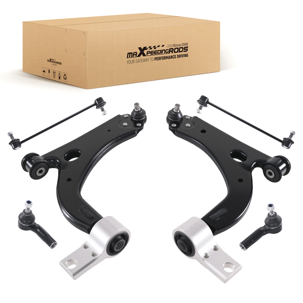 BRACCI DI CONTROLLO ANTERIORE INFERIORE LH + RH compatibile per FORD FIESTA V FUSION compatibile per MAZDA 2