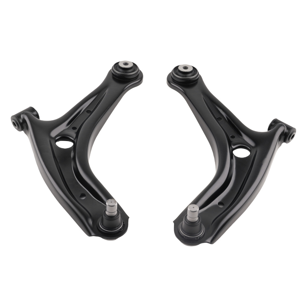 6X FRONT CONTROL ARM WISHBONE LINK BARS TRACK ROD ENDS compatible for FORD FIESTA 2008-2017